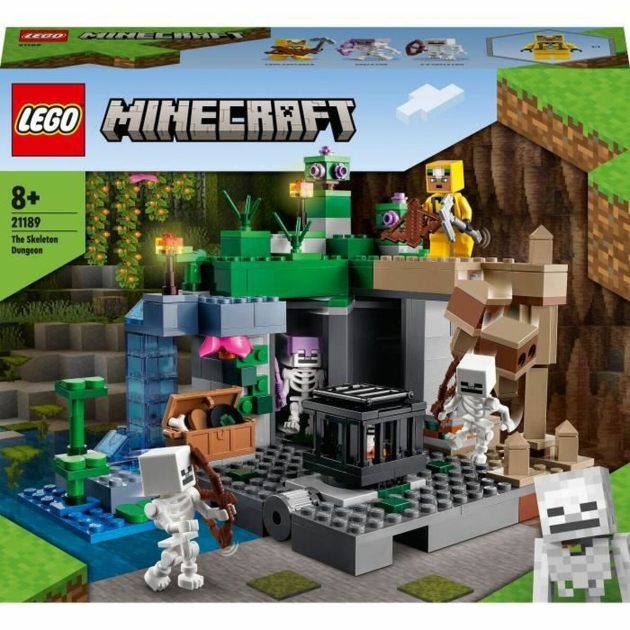 Playset Lego 21189 Minecraft The Skeleton Dungeon (364 Dalys)