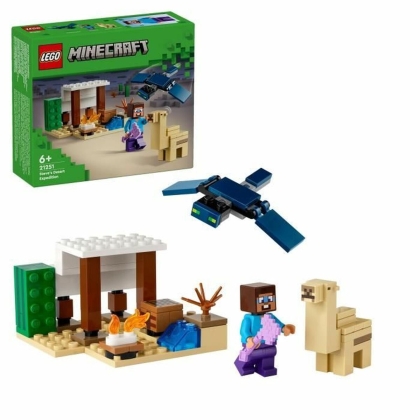 Playset Lego 21251 Minecraft : Steve´s Desert Expedition