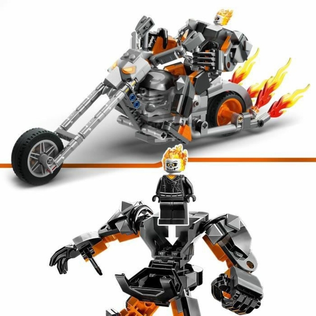 Playset Lego Marvel 76245 The robot and motorcycle of Ghost Rider Spalvotas + 7 metų 264 piezas