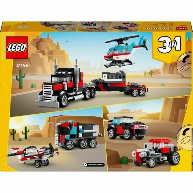 Playset Lego 31146 Creator Platform Truck with Helicopter 270 Dalys