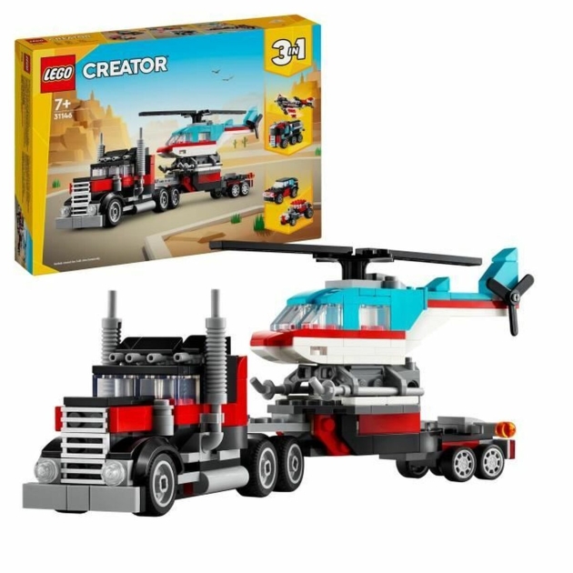 Playset Lego 31146 Creator Platform Truck with Helicopter 270 Dalys