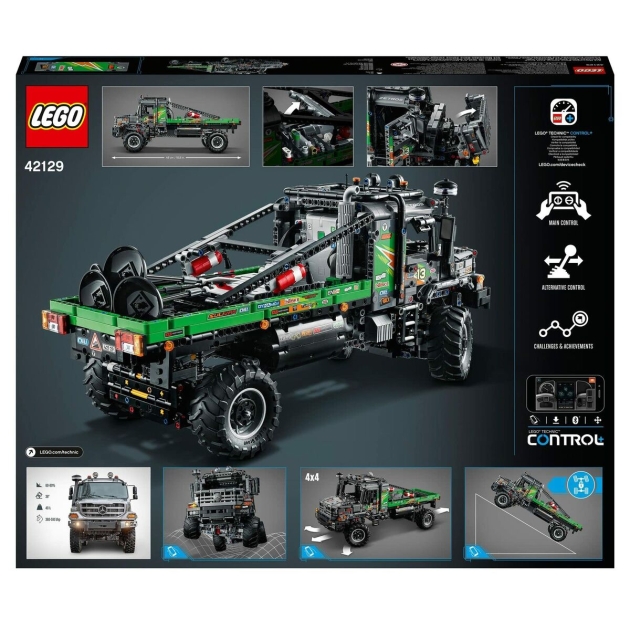 Playset Lego 42129 Technic Mercedes Benz Zetros 4×4