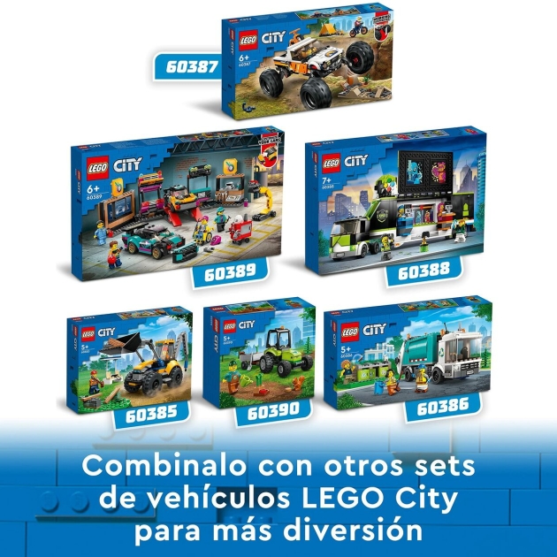 Playset Lego City 60389 Customization garage 507 Dalys