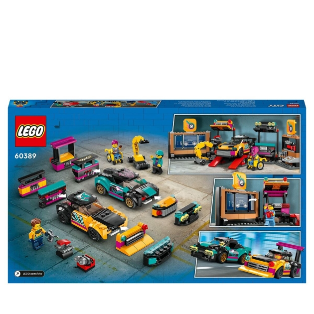 Playset Lego City 60389 Customization garage 507 Dalys