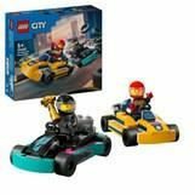 Playset Lego 60400 Karts and Racing Drivers