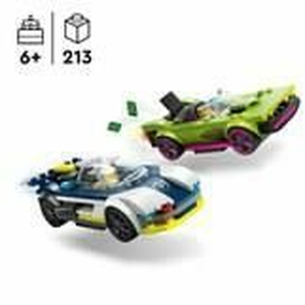 Playset Lego 60415 Police Car and Power Sport Car