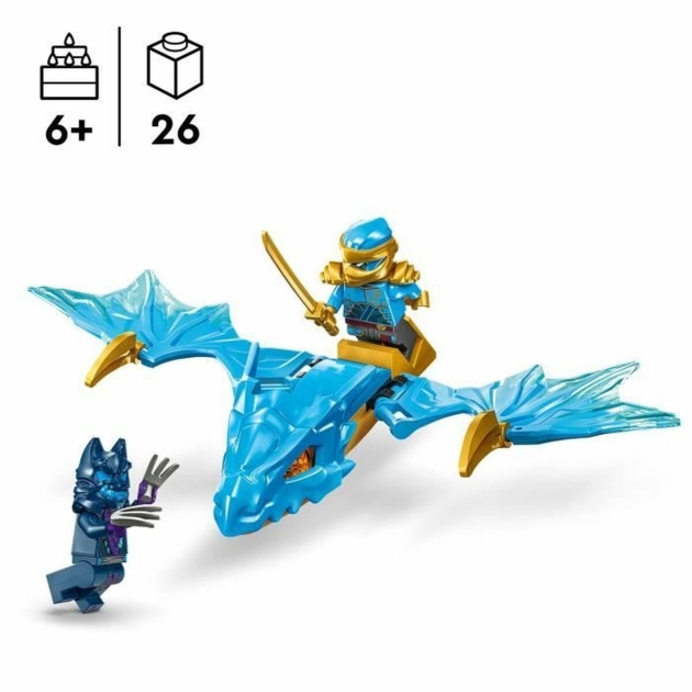 Playset Lego 71802 Nya’s Rising Dragon Attack