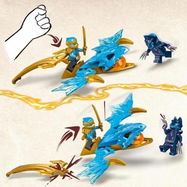 Playset Lego 71802 Nya’s Rising Dragon Attack