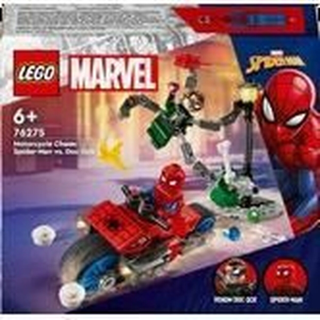 Playset Lego 76275 Motorcycle Chase: Spider Man vs. Doc Ock