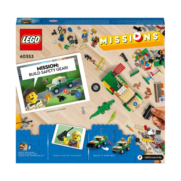 Playset Lego City 60353 Wild Animal Rescue Missions (246 Dalys)