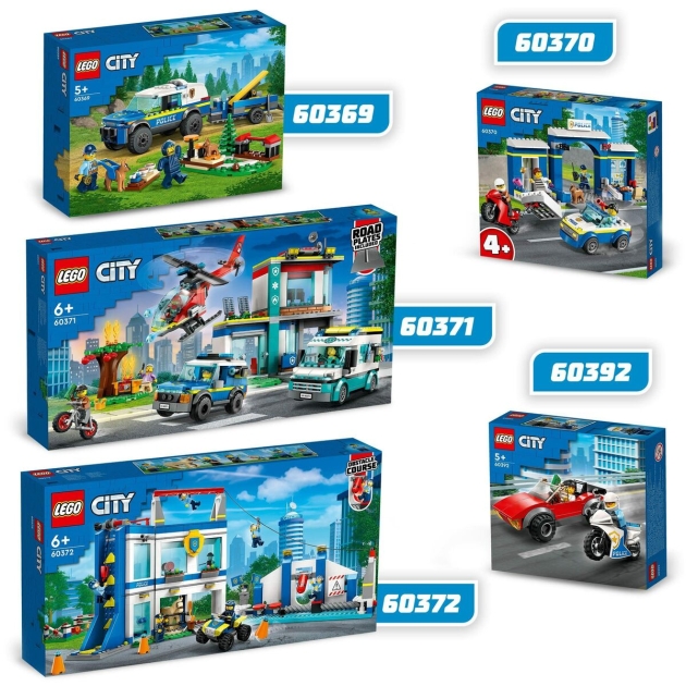 Playset Lego City Police Thief