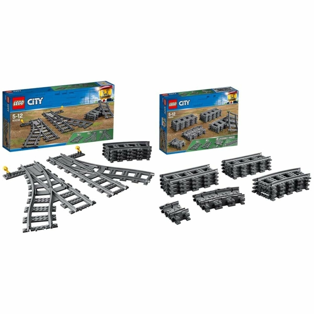 Playset Lego City Rail 60238 Priedai