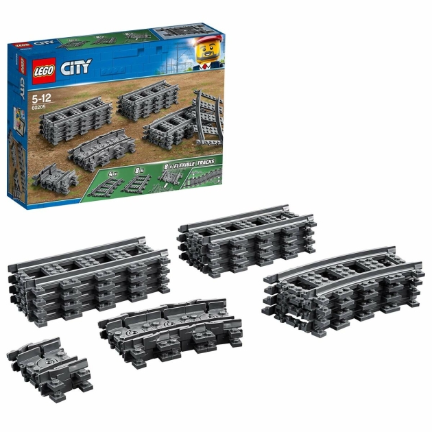 Playset Lego City Rail 60238 Priedai