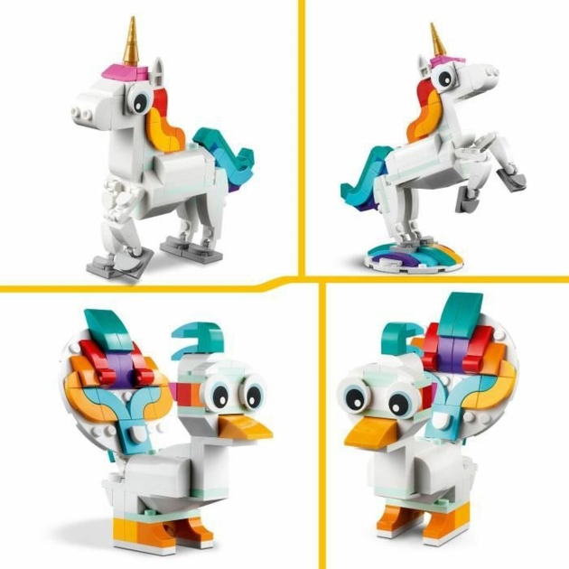 Playset Lego Creator 3 in 1 31140 The magic unicorn