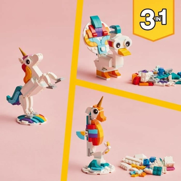 Playset Lego Creator 3 in 1 31140 The magic unicorn