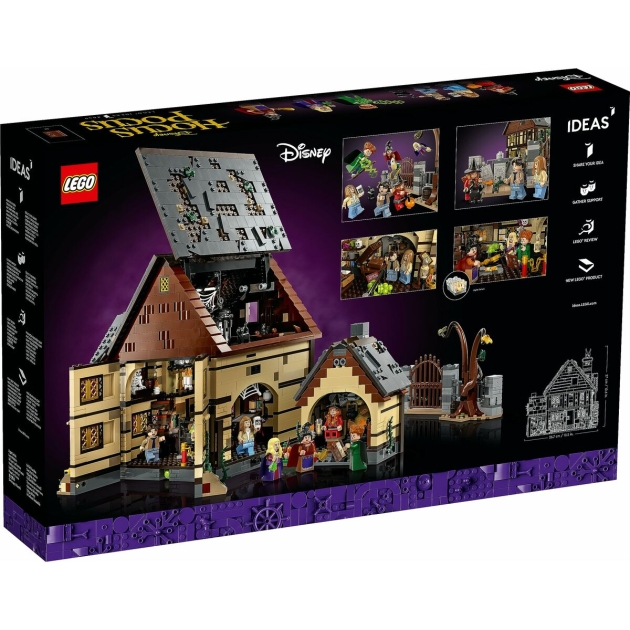 Playset Lego Disney Hocus Pocus – Sanderson Sisters’ Cottage 21341 2316 Dalys