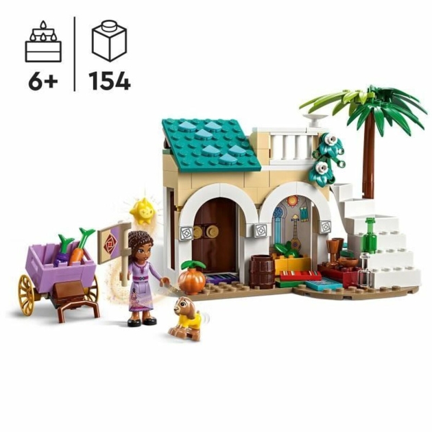 Playset Lego Disney Wish 43223 Asha in Rosas Town 154 Dalys