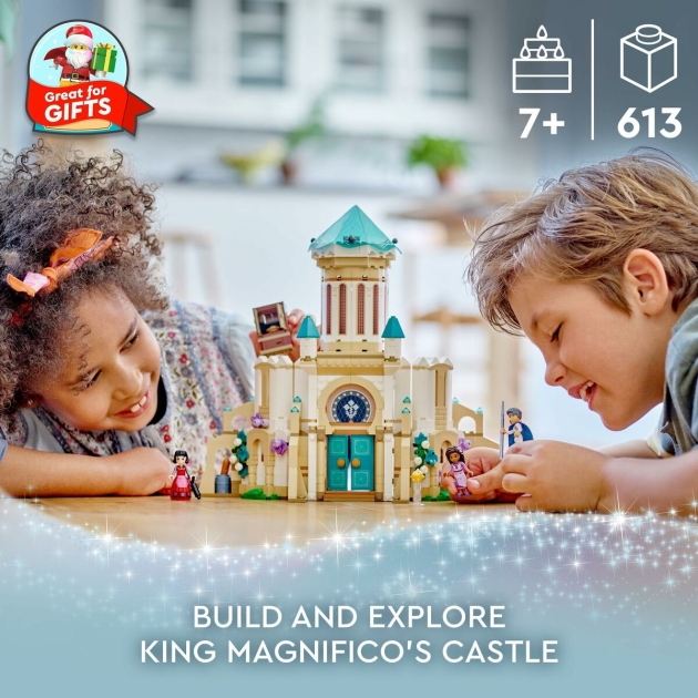 Playset Lego Disney Wish 43224 King Magnifico’s Castle 613 Dalys