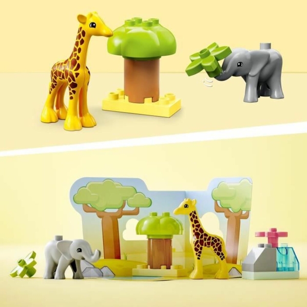 Playset Lego DUPLO African Wild Animals, 10 Dalys