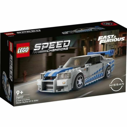 Playset Lego Fast and Furious: 76917 Nissan Skyline GT-R (R34) 319 Dalys