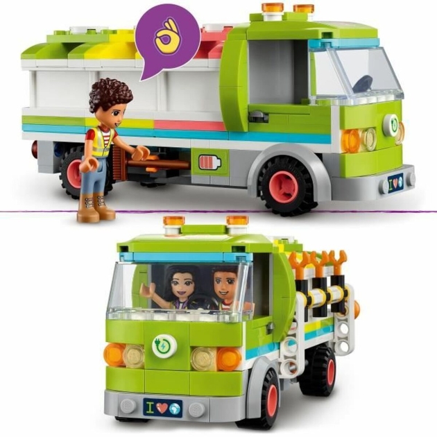 Playset Lego Friends 41712 Recycling Truck (259 Dalys)