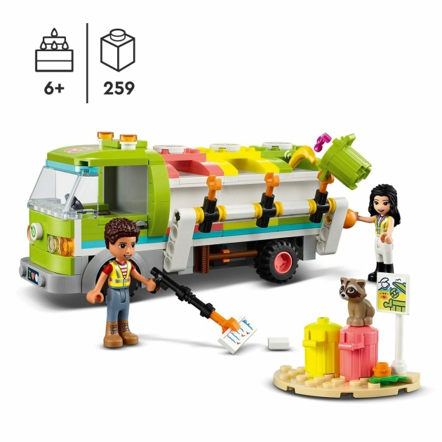 Playset Lego Friends 41712 Recycling Truck (259 Dalys)