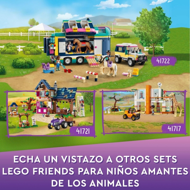 Playset Lego Friends 41717 Mia’s Wildlife Rescue Center (430 Dalys)