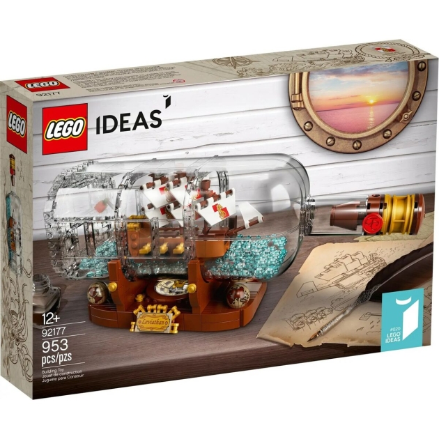 Playset Lego Ideas: Ship in a Bottle 92177 962 Dalys 31 x 10 x 10 cm