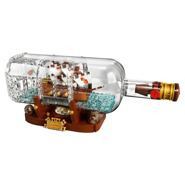 Playset Lego Ideas: Ship in a Bottle 92177 962 Dalys 31 x 10 x 10 cm