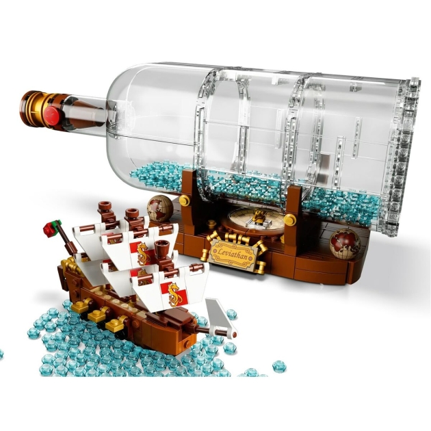 Playset Lego Ideas: Ship in a Bottle 92177 962 Dalys 31 x 10 x 10 cm