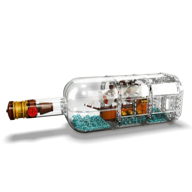 Playset Lego Ideas: Ship in a Bottle 92177 962 Dalys 31 x 10 x 10 cm