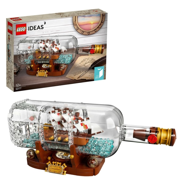 Playset Lego Ideas: Ship in a Bottle 92177 962 Dalys 31 x 10 x 10 cm