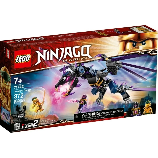 Playset Lego Ninjago Legacy: Overlord Dragon 71742 372 Dalys 45 x 12 x 46 cm