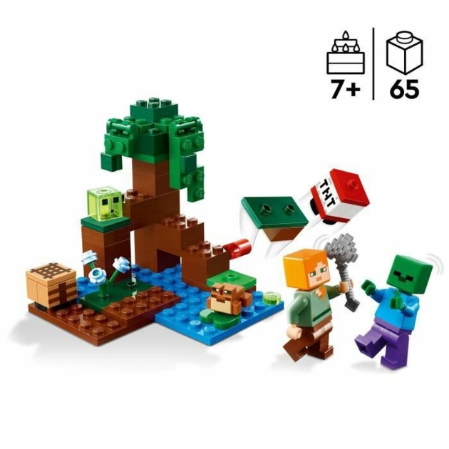 Playset Lego Minecraft 21240 Adventures in the Marais Spalvotas 65 Dalys