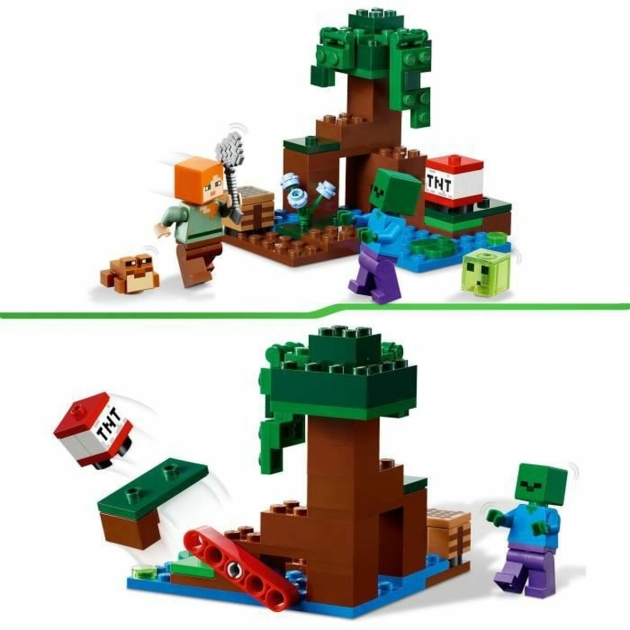 Playset Lego Minecraft 21240 Adventures in the Marais Spalvotas 65 Dalys