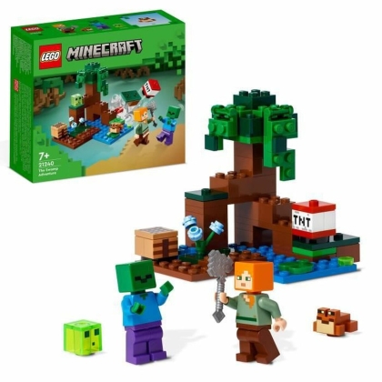 Playset Lego Minecraft 21240 Adventures in the Marais Spalvotas 65 Dalys