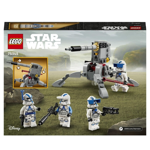 Playset Lego Star Wars 75345 Fighting Pack of the Troopers Clone of the 501st Legion