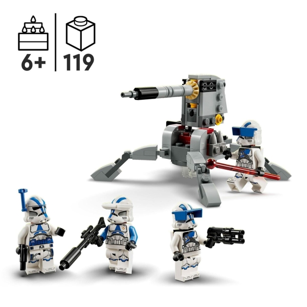 Playset Lego Star Wars 75345 Fighting Pack of the Troopers Clone of the 501st Legion