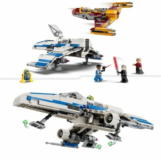 Playset Lego Star Wars 75364 New Republic E Wing vs Shin Hati’s Starfighter 1056 Dalys