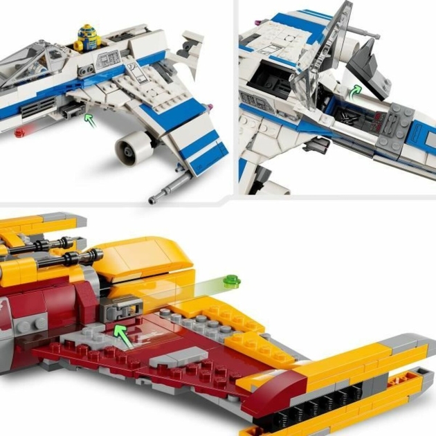 Playset Lego Star Wars 75364 New Republic E Wing vs Shin Hati’s Starfighter 1056 Dalys