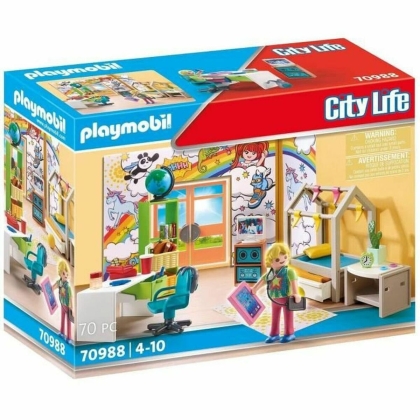 Playset Playmobil 70988 Kambarys Paaugliai