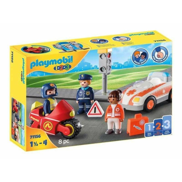 Playset Playmobil 71156 1.2.3 Day to Day Heroes 8 Dalys