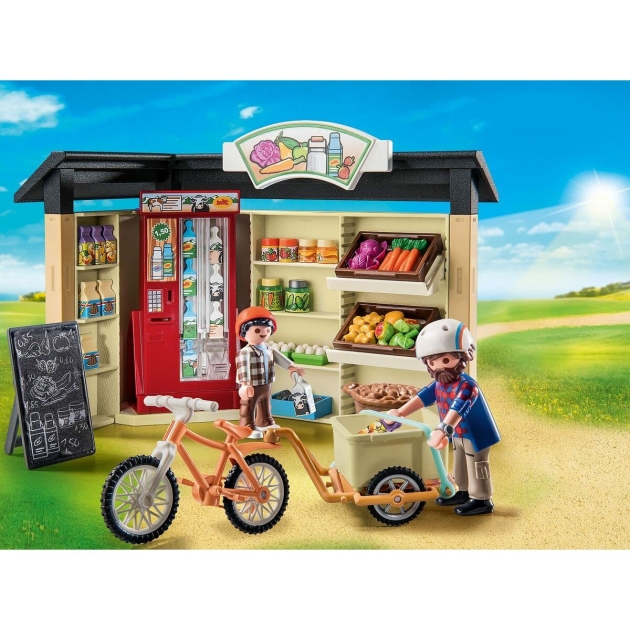 Playset Playmobil 71250 24 Hour Farm Store 83 Dalys