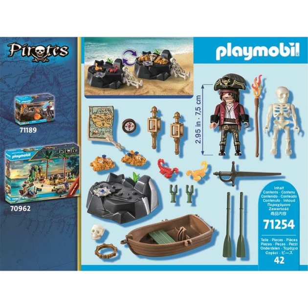 Playset Playmobil 71254 Pirates 42 Dalys