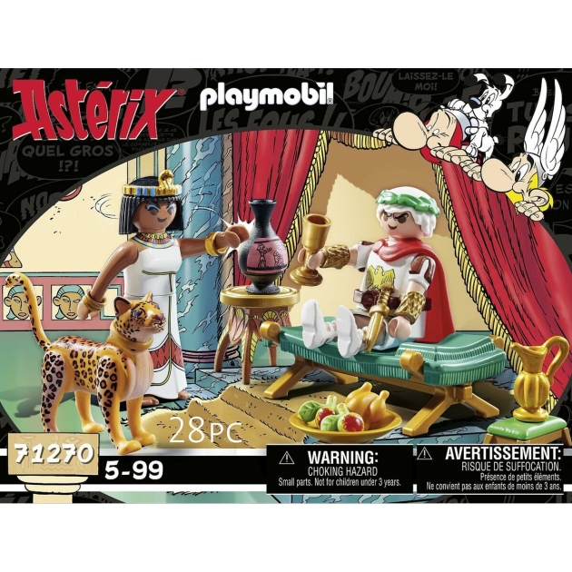 Playset Playmobil 71270 – Asterix: César and Cleopatra 28 Dalys