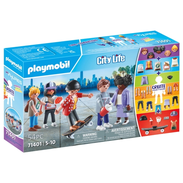 Playset Playmobil 71401 City life 54 Dalys