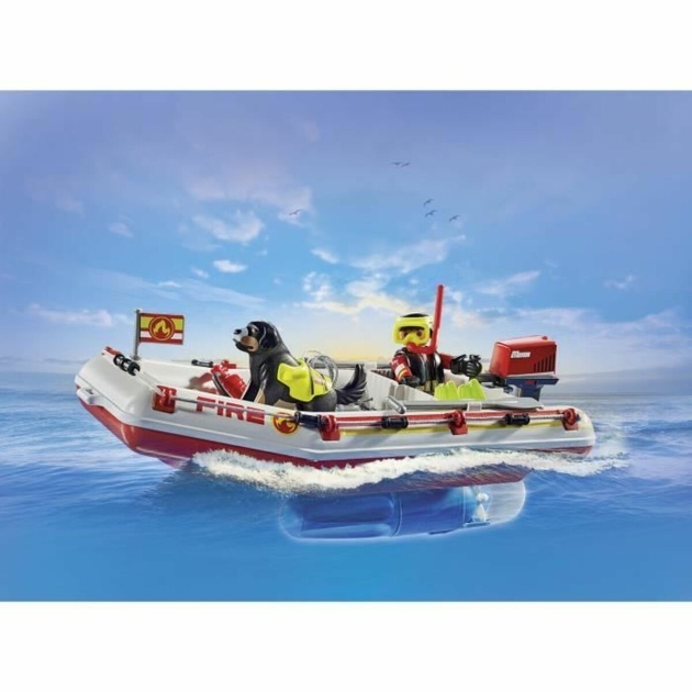 Playset Playmobil Action Heroes – Fireboat and Water Scooter 71464 52 Dalys