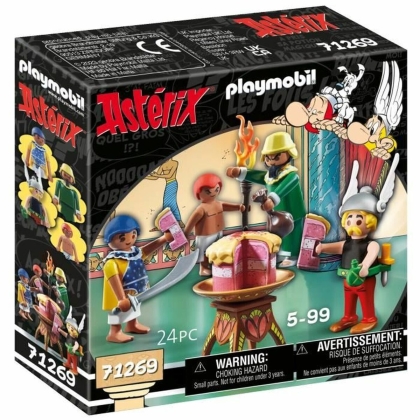 Playset Playmobil Asterix: Amonbofis and the poisoned cake 71268 24 Dalys