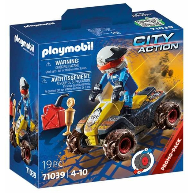 Playset Playmobil City Action Offroad Quad 19 Dalys 71039