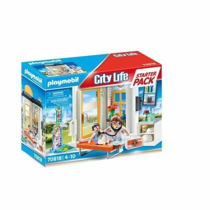 Playset Playmobil City Life Berniukai Sanitaras 70818 (57 pcs)